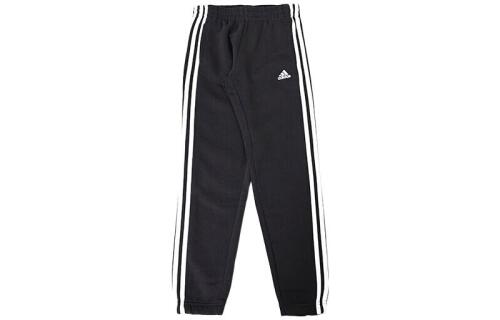 Детские брюки adidas ESSENTIALS FLEECE PANTS черно-белые