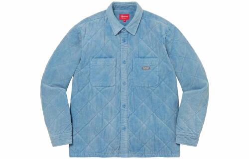 Supreme FW22 Week 11 Quilted Corduroy Shirt