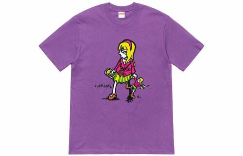 Supreme SS19 Suzie Switchblade Tee Purple T