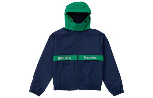 Supreme FW18 x GORE-TEX Court Jacket Navy k3M