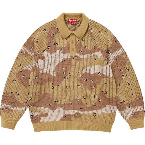 Supreme FW24 WEEK6 Small Box Polo Sweater logoPolo