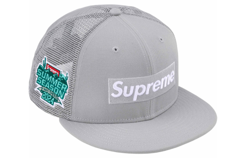 Supreme SS24 WEEK 8 BOX LOGO MESH BACK NEW ERA -