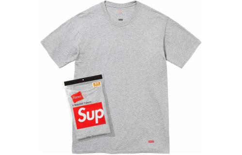 Supreme SS24 WEEK1 HANES TAGLESS TEES 2 PACK T 2