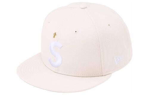 Supreme SS24 WEEK 1 GOLD CROSS S LOGO NEW ERA