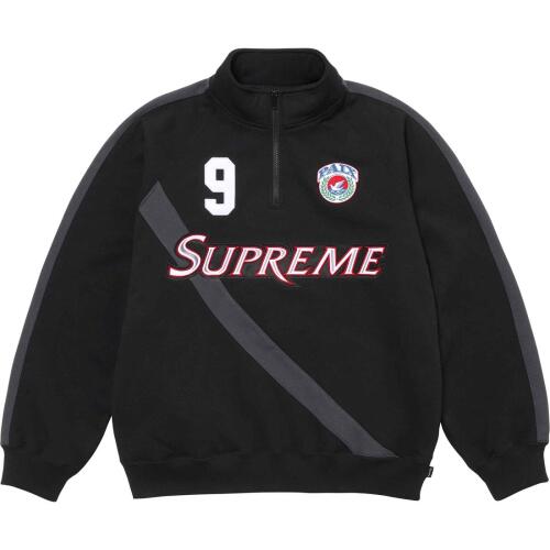 Supreme SS24 WEEK14 EQUIP HALF ZIP SWEATSHIRT