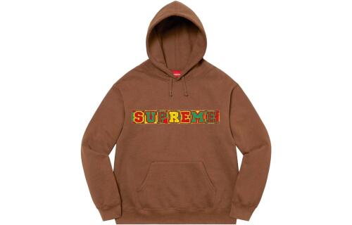 Supreme SS23 Week9 BEADED HOODED SWEATSHIRT Logo