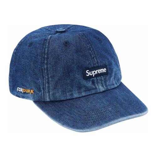 Supreme SS24 WEEK 19 CORDURA DENIM SMALL BOX 6-PANEL