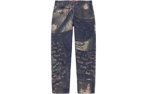 Supreme SS23 Week14 ARCHIVE DENIM JACQUARD REGULAR JEAN