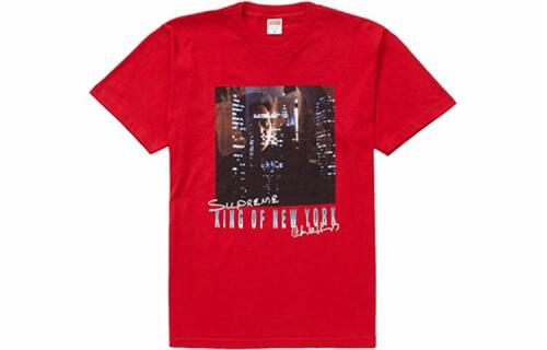 Supreme SS19 Christopher Walken King Of New York Tee Red T