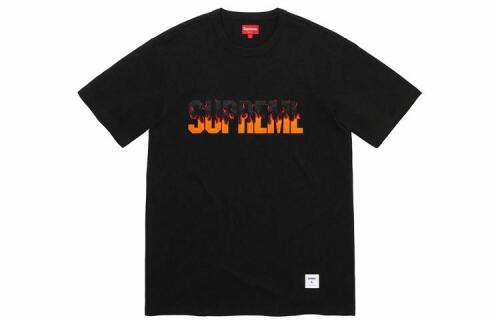 Supreme FW19 Week 1 Flame SS Top logoT