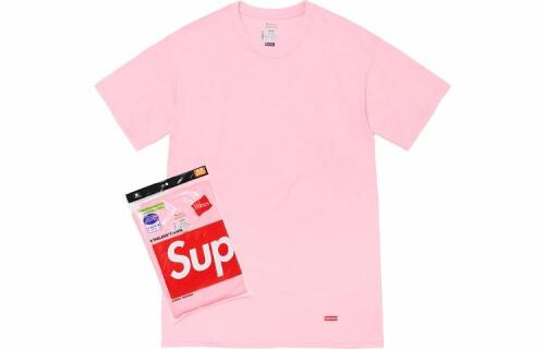 Supreme Week 1 x Hanes Tagless Tees LogoT 2