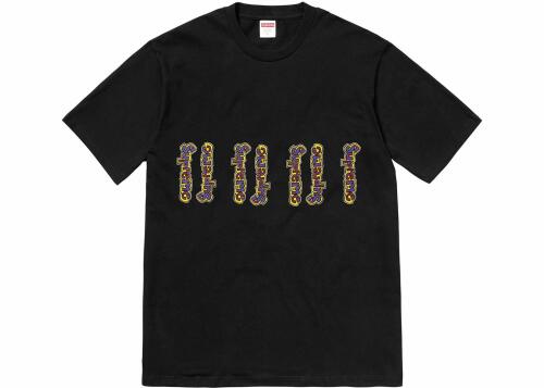 Supreme SS18 Gonz Logo Tee Black LogoT