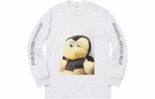 Supreme FW18 Mike Kelley AhhYouth LS Tee Ash Grey T