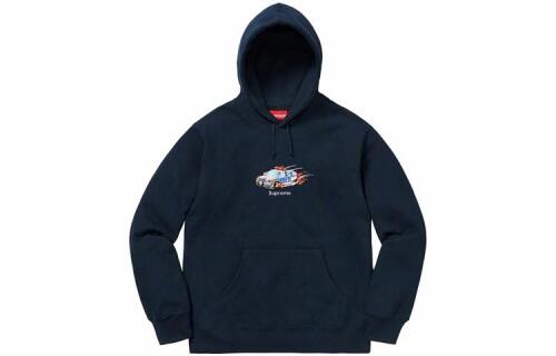 Supreme FW19 Week 5 Cop Car Hooded Sweatshirt