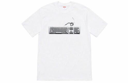Supreme SS19 Keyboard Tee White T