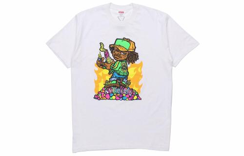 Supreme SS19 Molotov Kid Tee White T