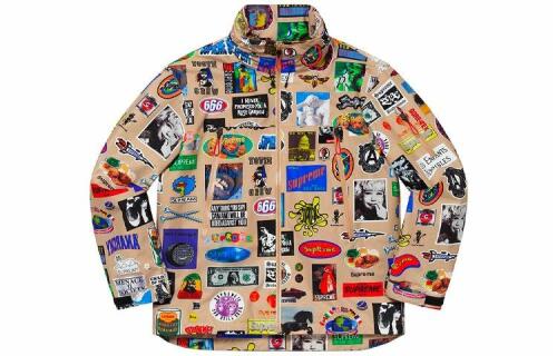 Supreme SS21 Week 1 GORE-TEX Stickers Shell Jacket