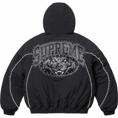 Supreme SS25 Studded Stadium Jacket logo