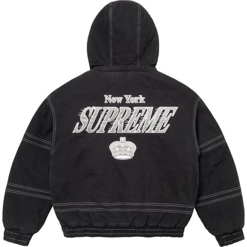 Supreme x Mitchell Ness FW24 WEEK15 Twill Stadium Jacket