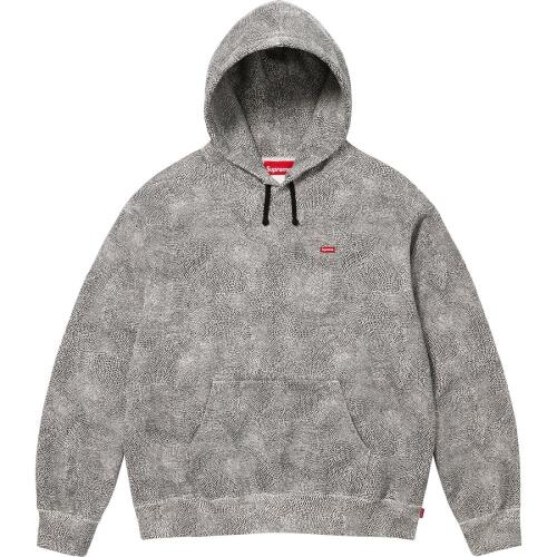Supreme SS25 WEEK1 Small Box Hooded Sweatshirt logo