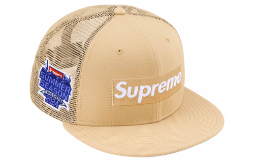 Supreme SS24 WEEK 8 BOX LOGO MESH BACK NEW ERA -