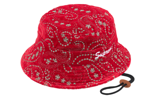 Supreme FW23 WEEK 15 VELVET PAISLEY BOONIE