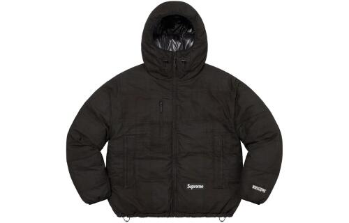 Supreme SS23 Week 1 MADRAS REVERSIBLE WINDSTOPPER PUFFER JACKET