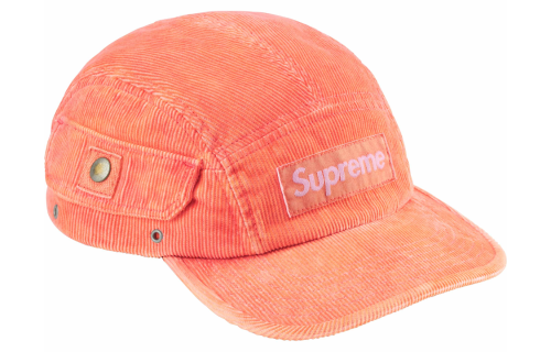 Supreme SS24 WEEK 3 CORDUROY POCKET CAMP CAP