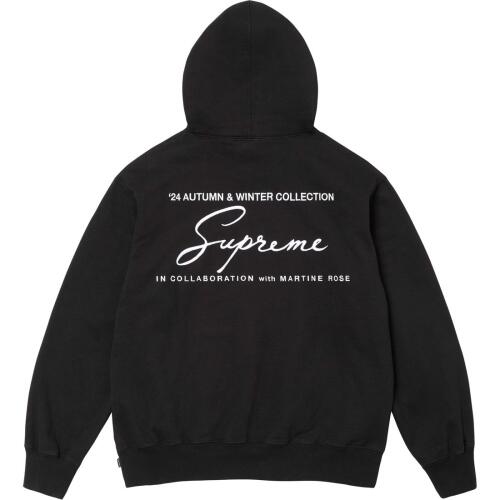 Supreme x Martine rose FW24 WEEK4 Hooded Sweatshirt logo