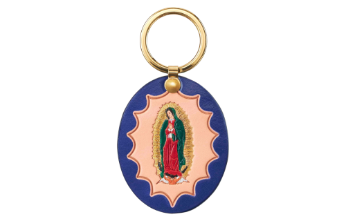Supreme FW23 WEEK 11 GUADALUPE LEATHER KEYCHAIN