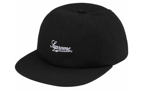 Supreme SS24 WEEK 11 SCRIPT LOGO 6-PANEL