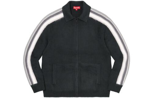 Supreme SS23 Week10 sleeve stripe zip up sweater