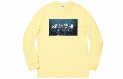 Supreme FW18 The Killer LS Tee Pale Yellow T