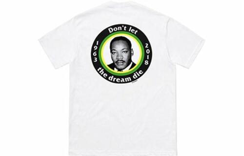 Supreme SS18 MLK Dream Tee White T