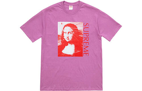 Supreme SS18 Mona Lisa Tee Light Purple T