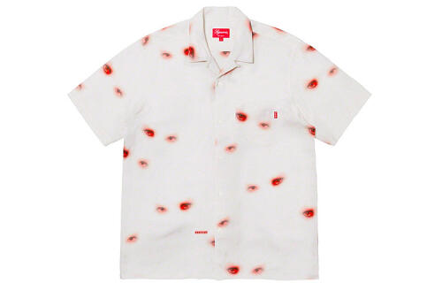 Supreme FW19 Week 1 Eyes Rayon SS Shirt