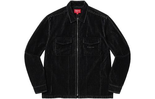 Supreme SS23 Week 2 2-TONE CORDUROY ZIP UP SHIRT