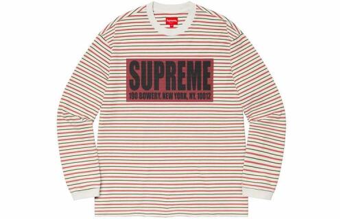 Supreme SS21 Week 1 Thin Stripe Top T