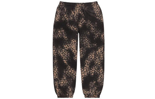 Supreme FW21 Week 19 Bleached Leopard Sweatpant