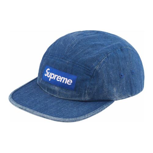 Supreme SS24 WEEK 18 COATED DENIM CAMP CAP