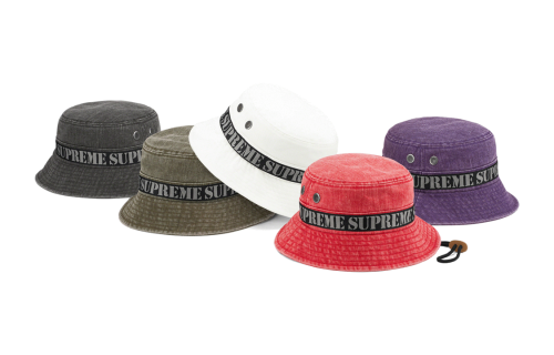 Supreme SS23 WEEK17 STENCIL WEBBING BOONIE