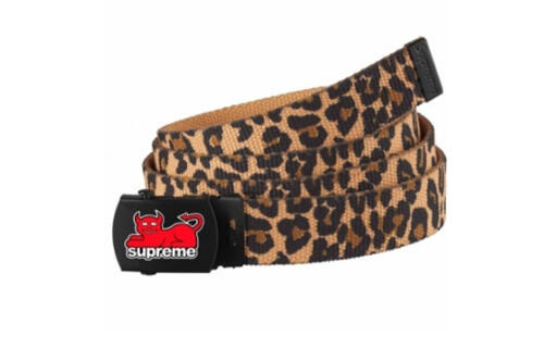 Supreme SS24 WEEK 4 SUPREMETOY MACHINE WEBBING BELT