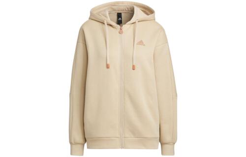 Женское худи adidas WORDING FLEECE FULL-ZIP HOODIE IK9893