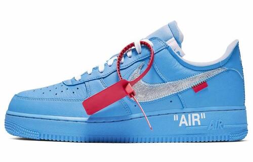 Кроссовки Nike Air Force 1 Low Off-White MCA University Blue