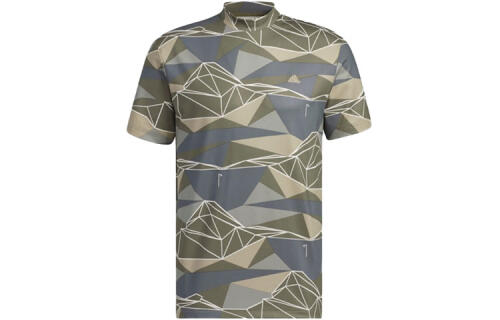 Мужская футболка adidas AEROREADY ALLOVER PRINT MOCK NECK IA2626