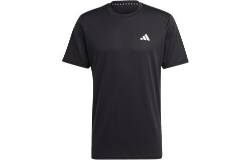 Мужская футболка adidas TRAIN ESSENTIALS TRAINING TEE черно-белая