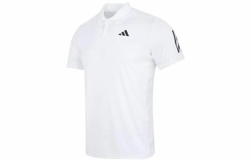 Мужская футболка adidas CLUB SMU3S POLO белая