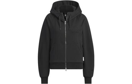 Женское худи adidas VERBIAGE FULL-ZIP HOODIE черное