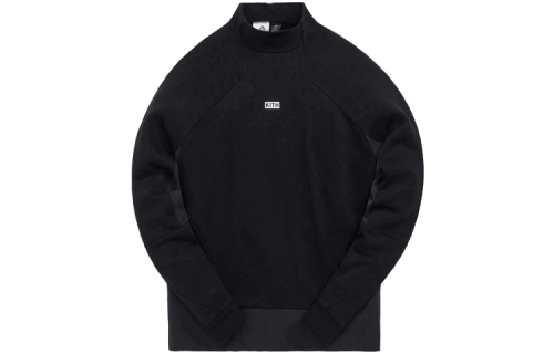 KITH x adidas Terrex LS Mock Neck Black Logo