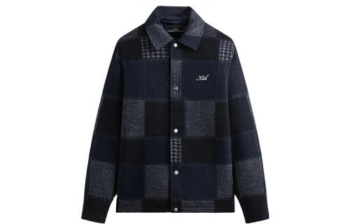 KITH KITH FW23 FW23 Patchwork Wool Coaches Jacket
